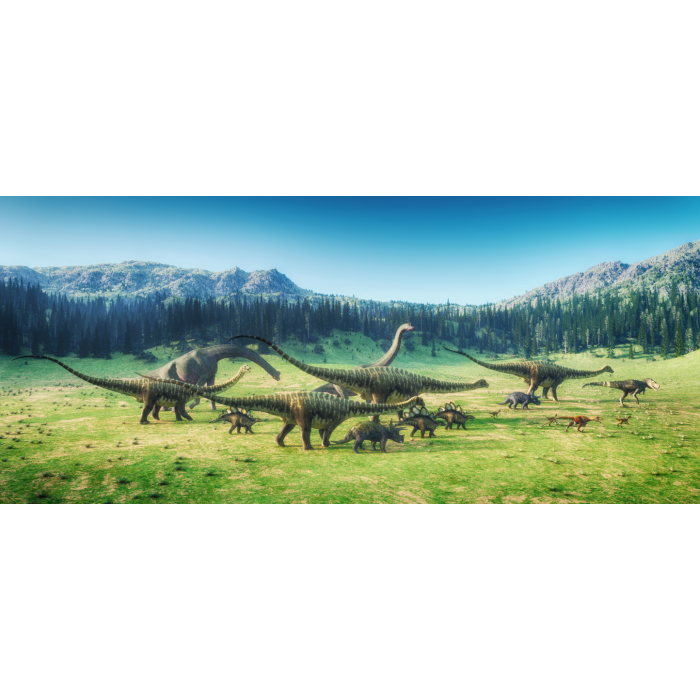 Fototapeta dla dzieci - Dinozaury II